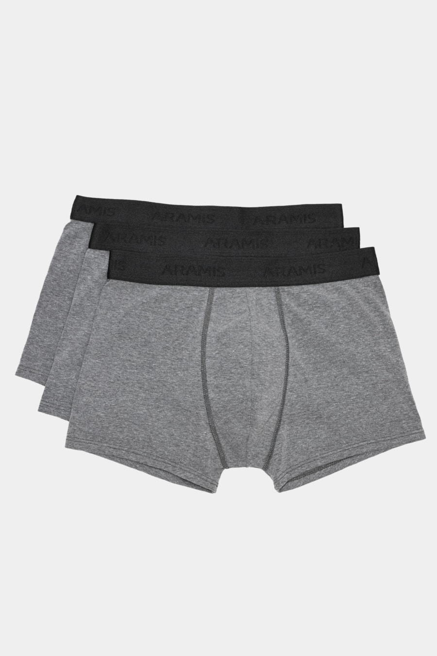 Kit 3 Cuecas Neo Boxer Cotton Cinza Mescla — foto 1 de 7