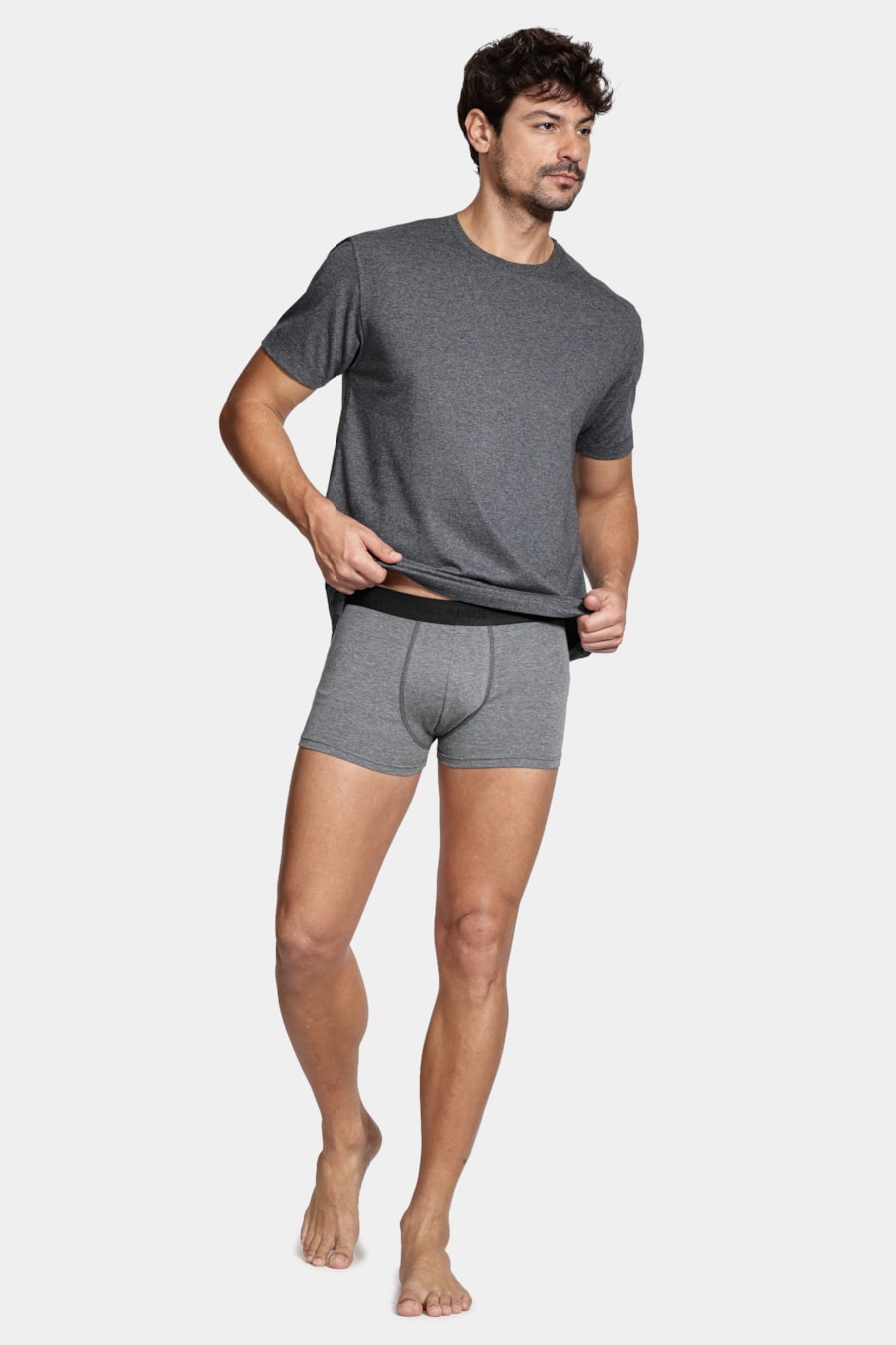 Kit 3 Cuecas Neo Boxer Cotton Diversas — foto 4 de 21