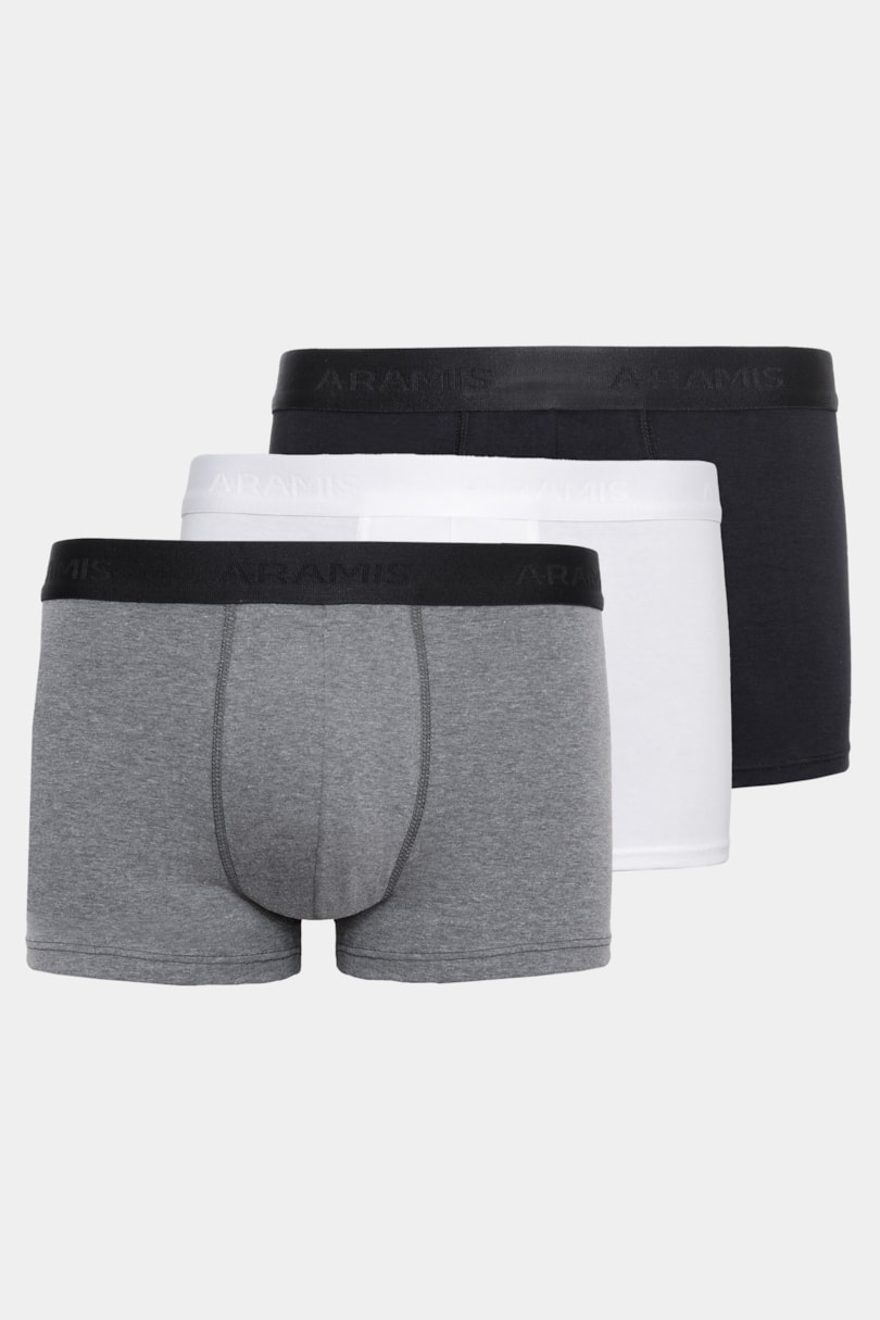 Kit 3 Cuecas Neo Boxer Cotton Diversas