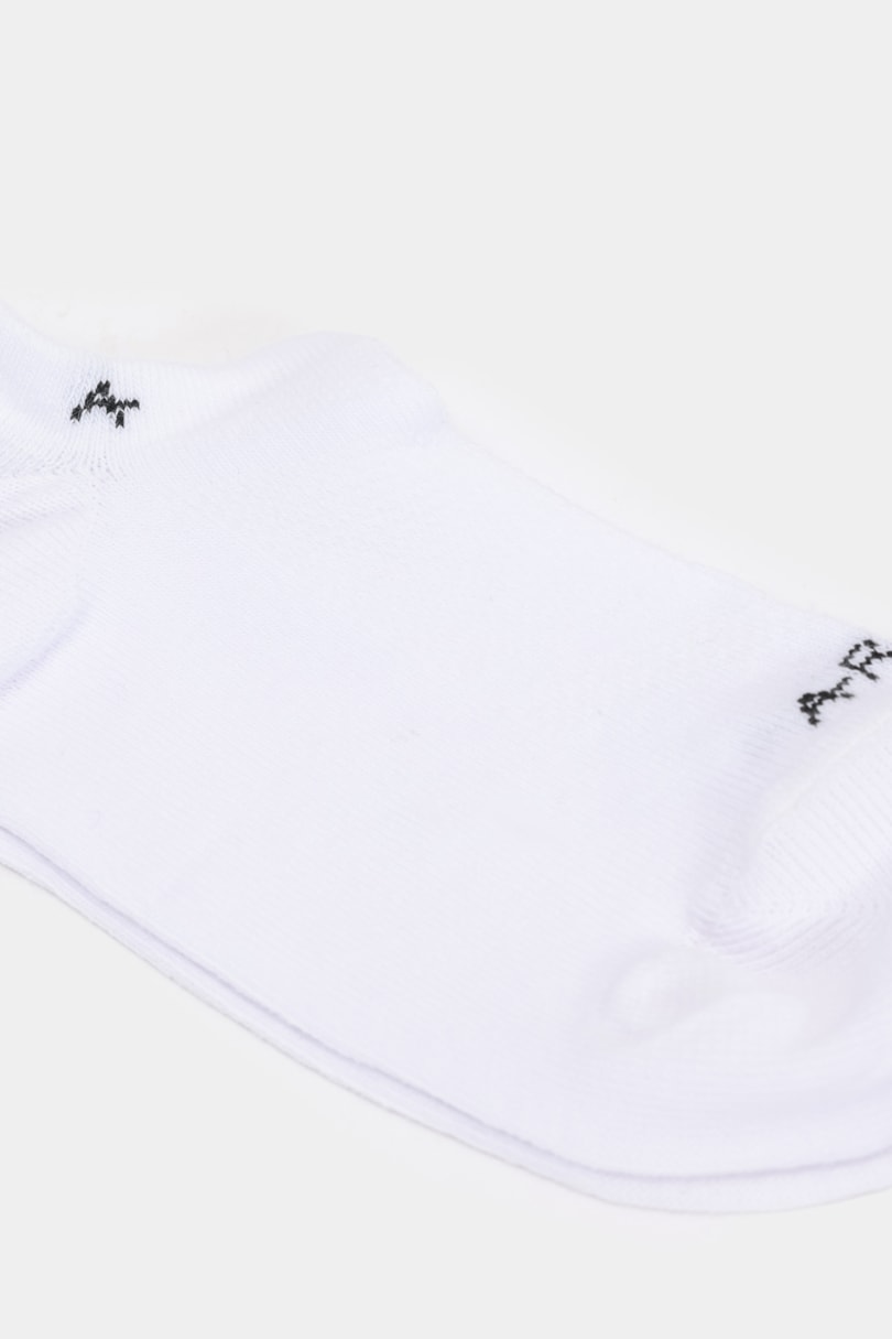 Kit 3 Pares Meia Sapatilha Sport Branco