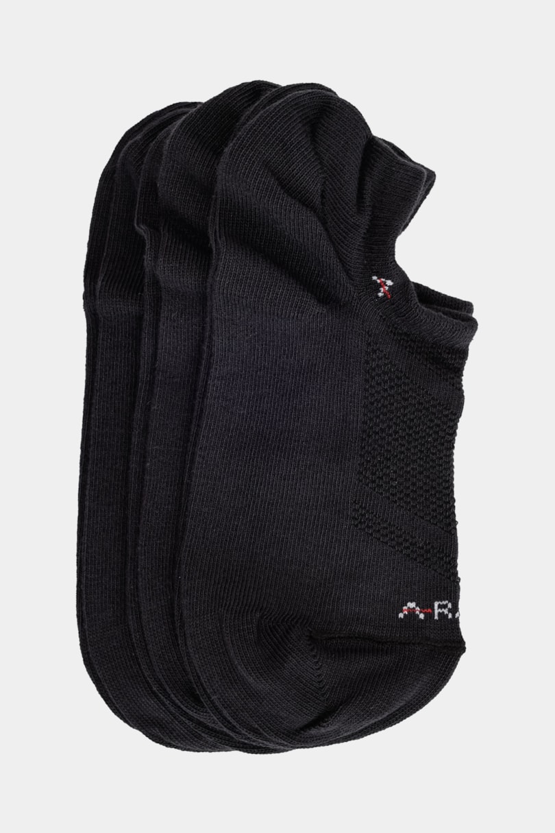 Kit 3 Pares Meia Sapatilha Sport Preto