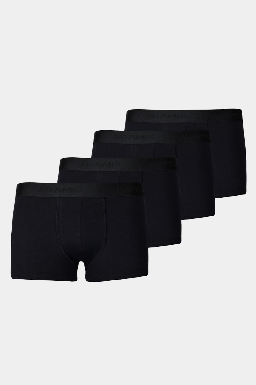 Kit 4 Cuecas Boxer Cotton Preto — foto 1 de 5