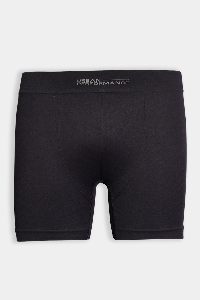 Kit Com 2 Cuecas Boxer Seamless Preto
