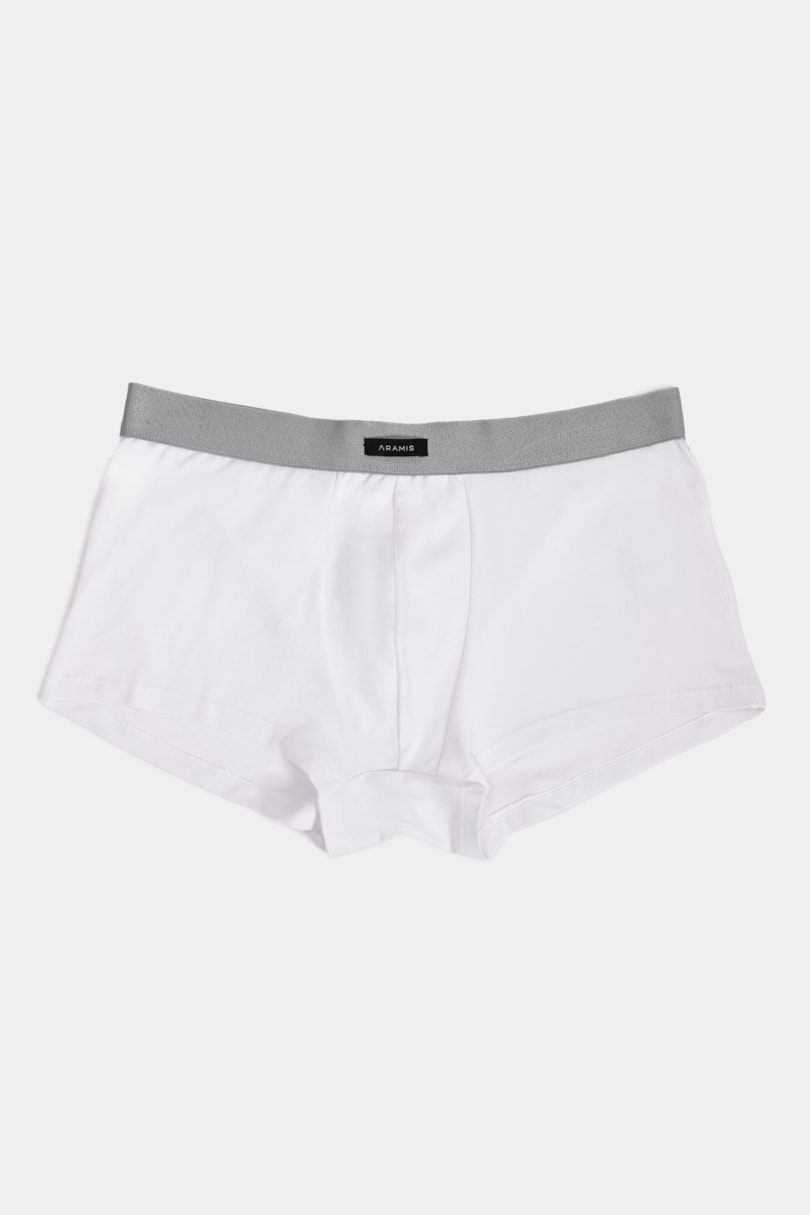 Kit Cueca Boxer Curta Branco