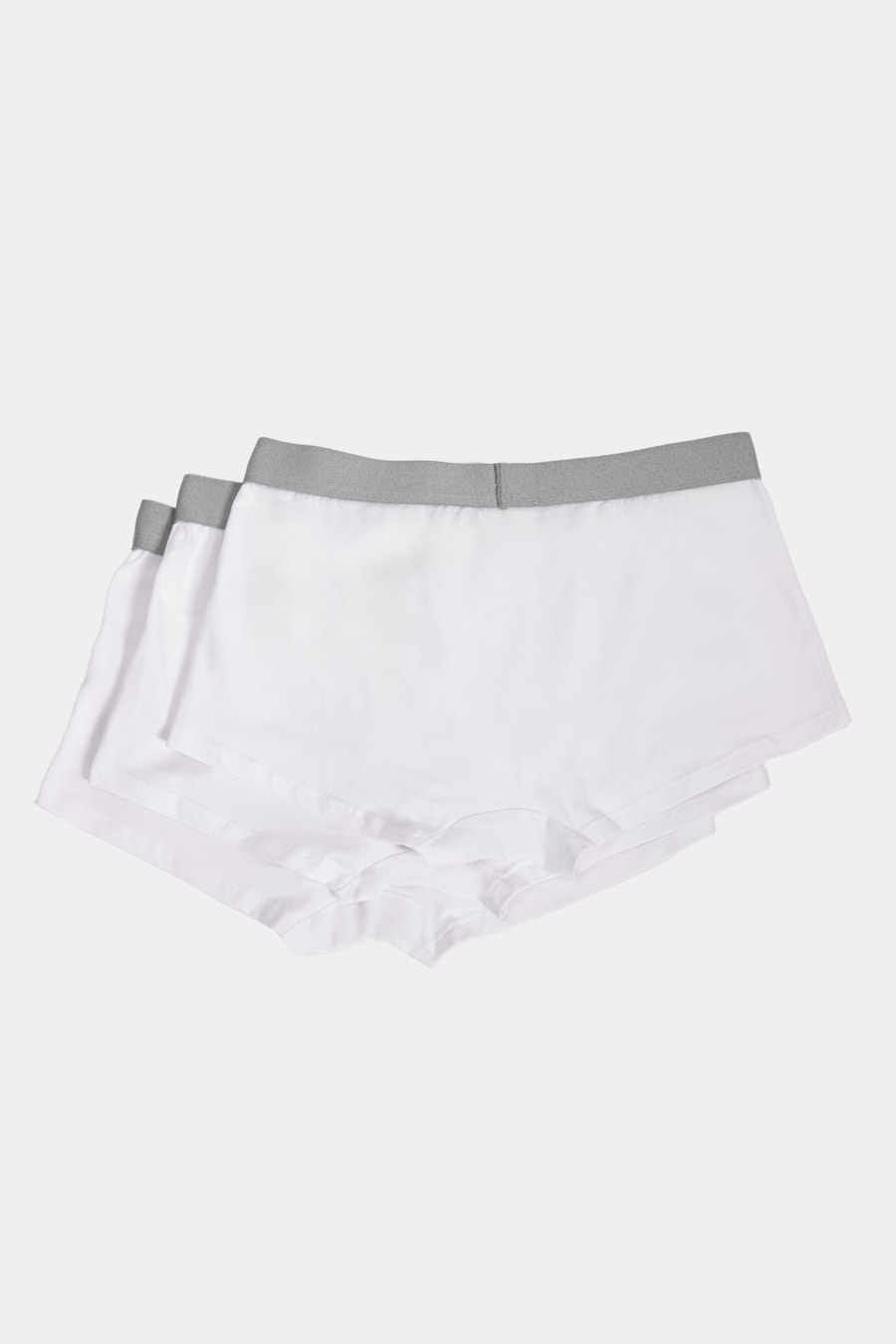 Kit Cueca Boxer Curta Branco — foto 3 de 4