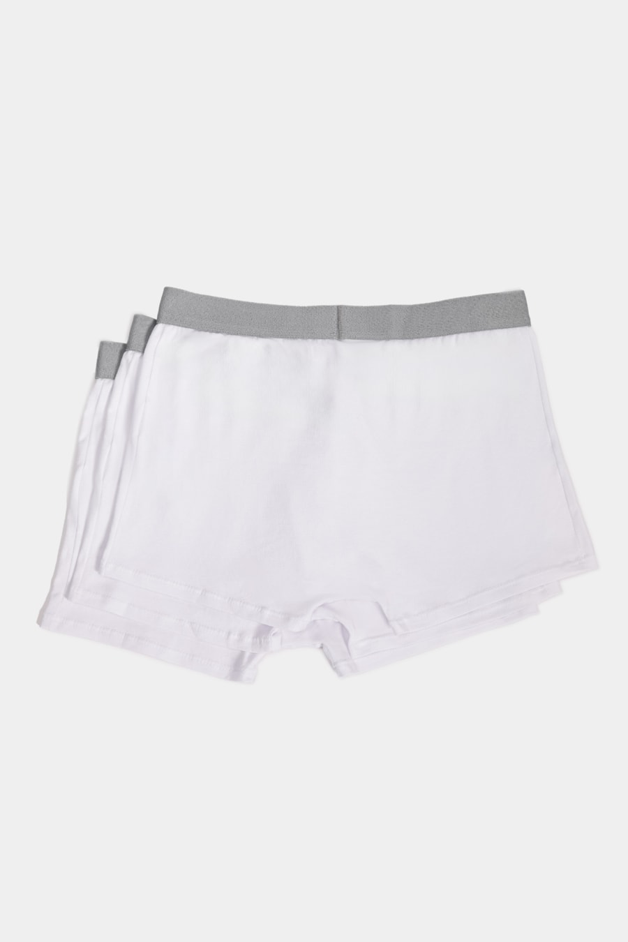 Kit Cueca Boxer Longa Cotton Branco — foto 3 de 4
