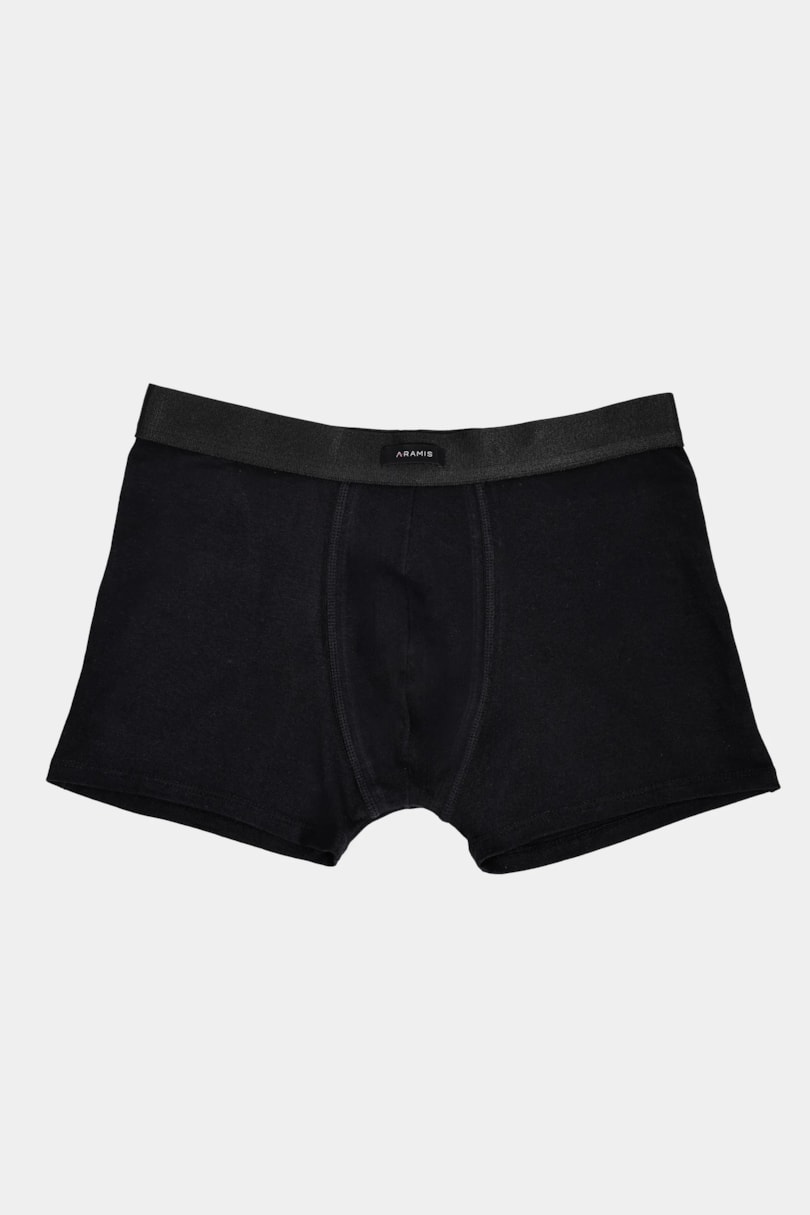 Kit Cueca Boxer Longa Cotton Preto