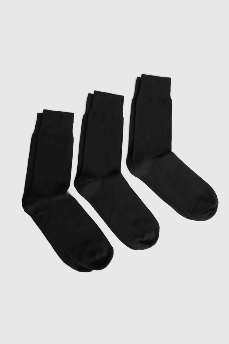 Kit Meia Básica Cano Longo Out Preto — foto 1 de 3