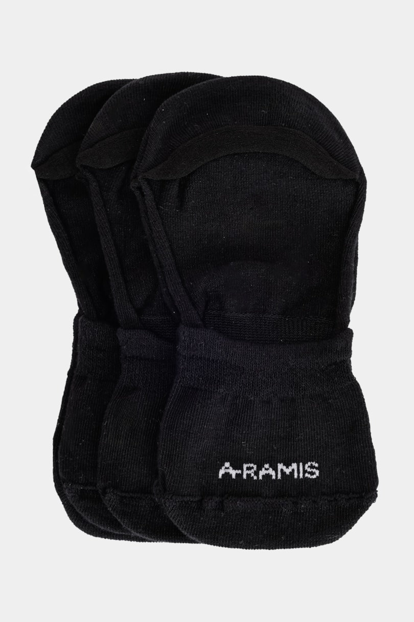 Kit Meia Invisível Algodão Preto
