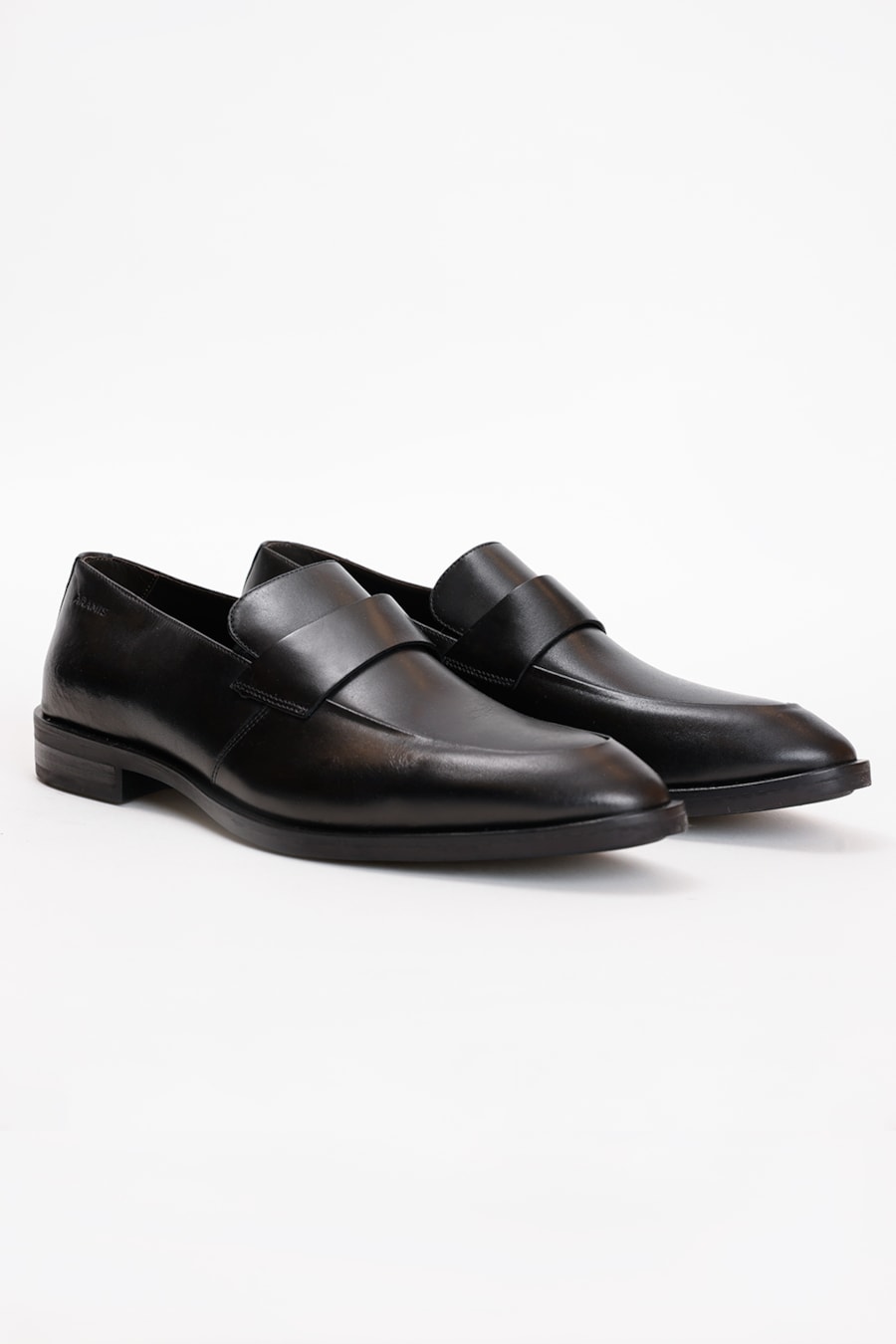 Mocassim Social Gravata Couro Preto — foto 1 de 5