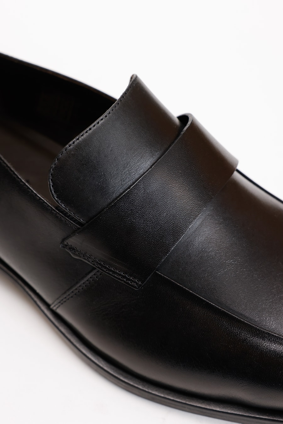 Mocassim Social Gravata Couro Preto — foto 5 de 5