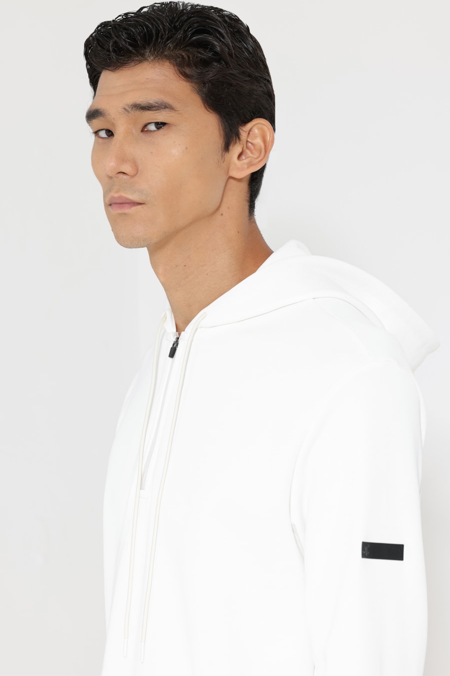 Moletom Com Capuz Urban Poliamida Off White — foto 3 de 5