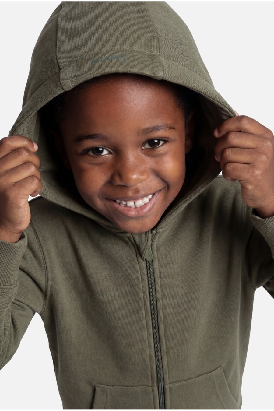 Moletom Infantil Basic Sweatshirt Militar — foto 3 de 5