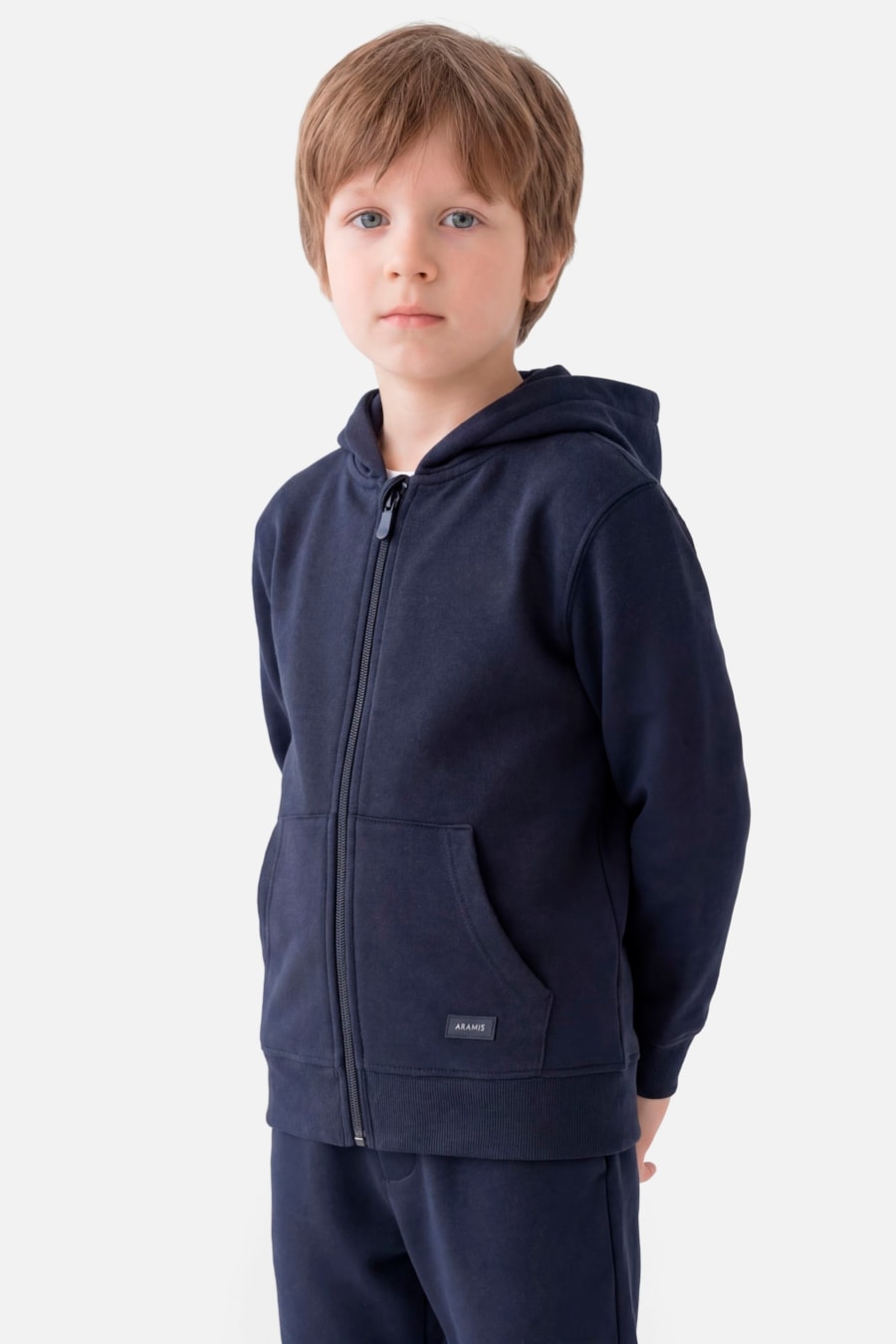 Moletom Infantil Basic Sweatshirt Navy — foto 1 de 5