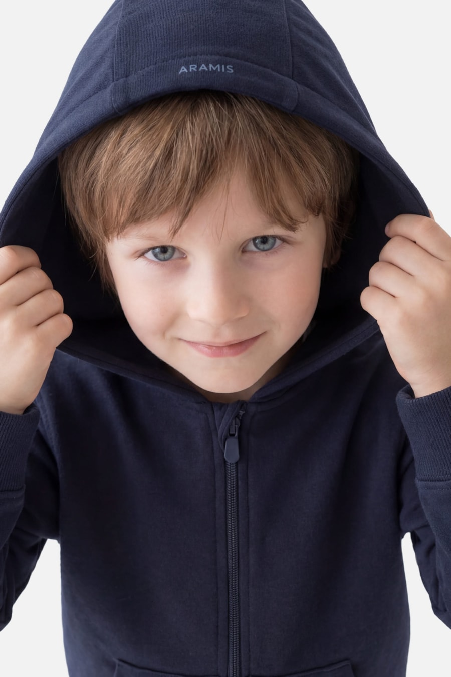 Moletom Infantil Basic Sweatshirt Navy — foto 3 de 5