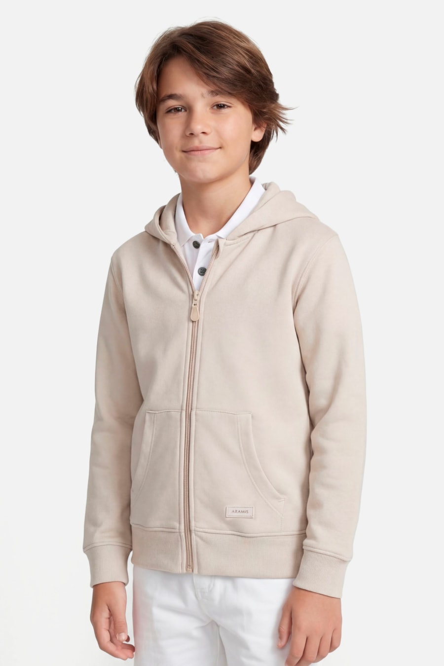 Moletom Infantil Basic Sweatshirt Palha 117 — foto 1 de 5