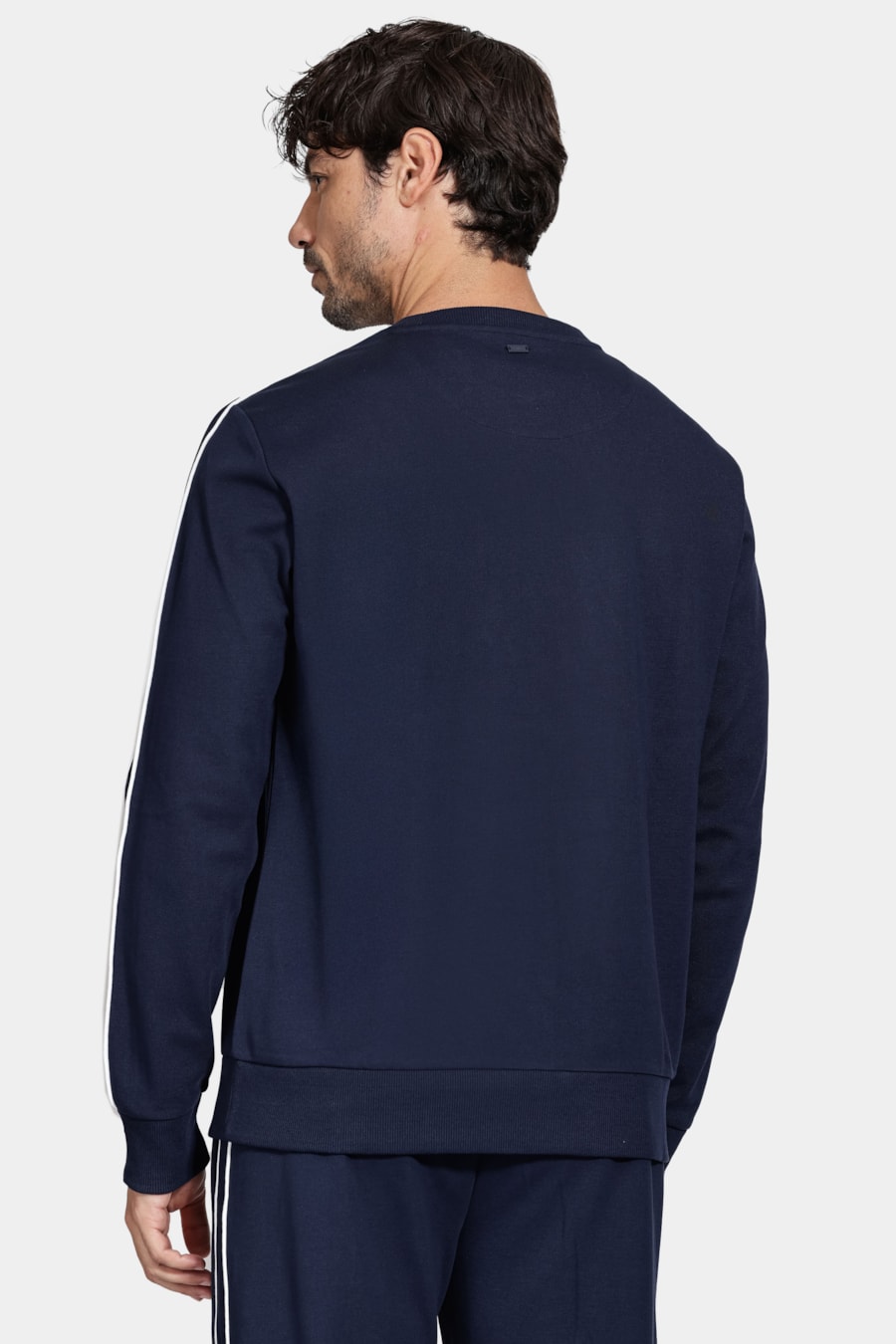 Moletom Piquet Sweatshirt Navy — foto 4 de 5
