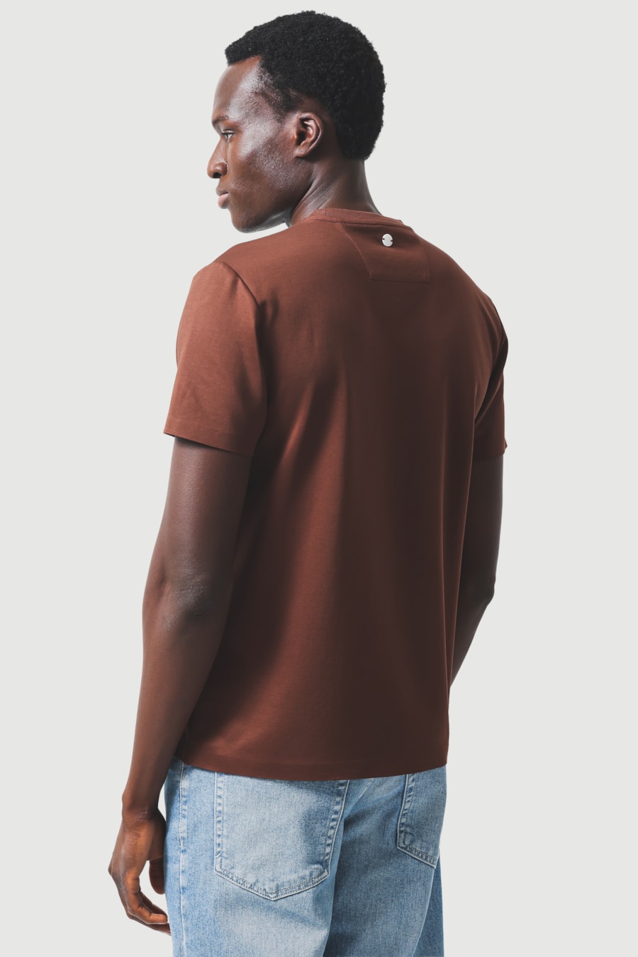 Oyster T-Shirt Regular Mocha 116 — foto 6 de 7