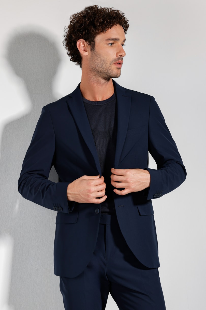Paletó Tech Super Slim Marinho