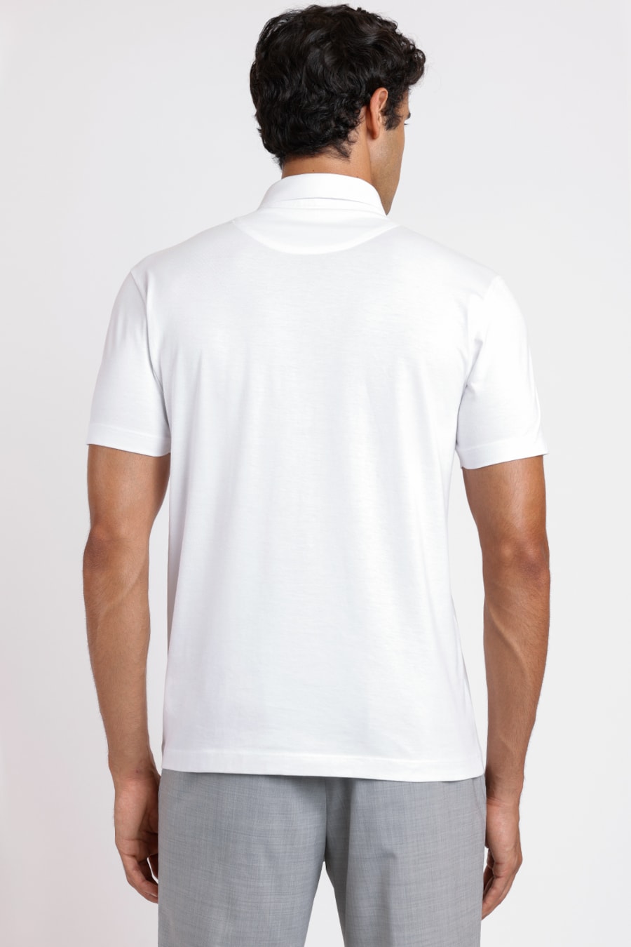 Polo Algodão Pima Logo Surton Branco — foto 4 de 4