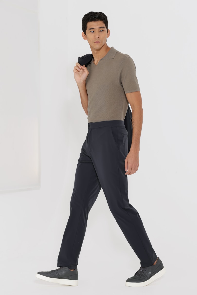 Polo Double Knit Verde Oliva
