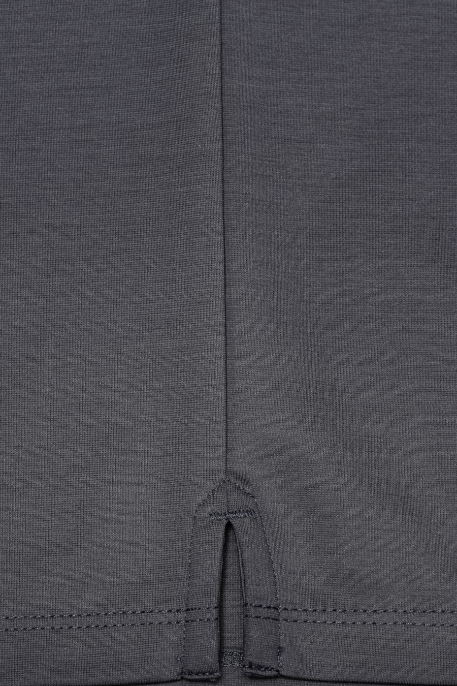 Polo Manga Curta A-70 Interlock Antracite 117 — foto 7 de 7
