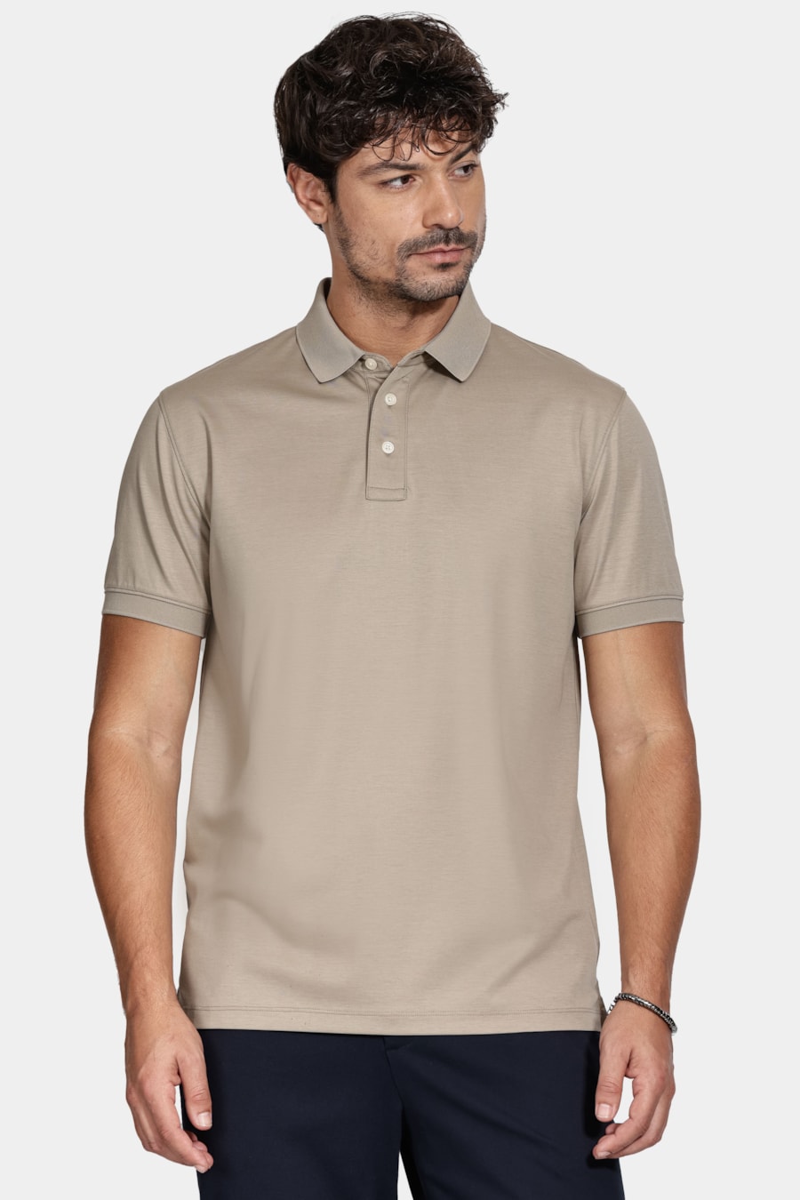 Polo Manga Curta A-70 Interlock Fendi — foto 1 de 6