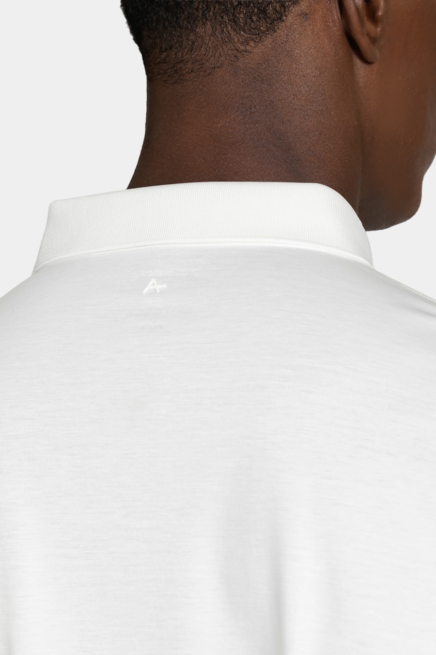 Polo Manga Curta A-70 Interlock Off White — foto 4 de 6