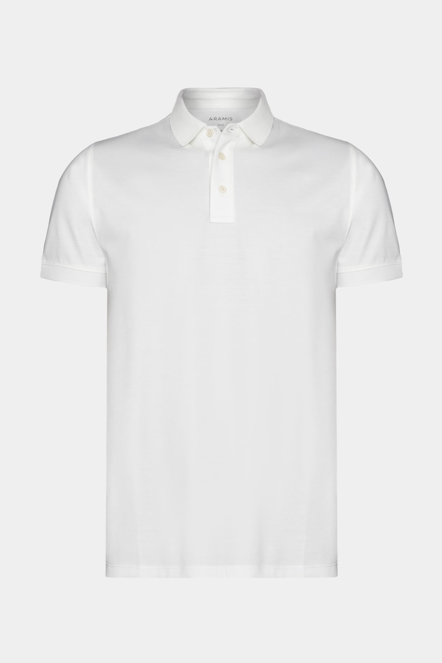Polo Manga Curta A-70 Interlock Off White — foto 6 de 6