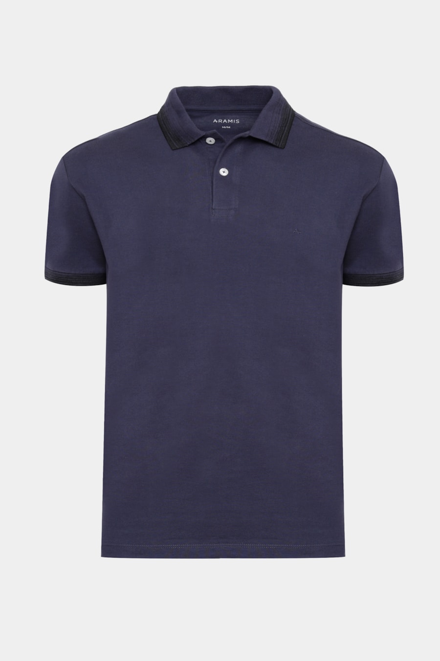 Polo Manga Curta Algodão Piquet Navy — foto 5 de 5