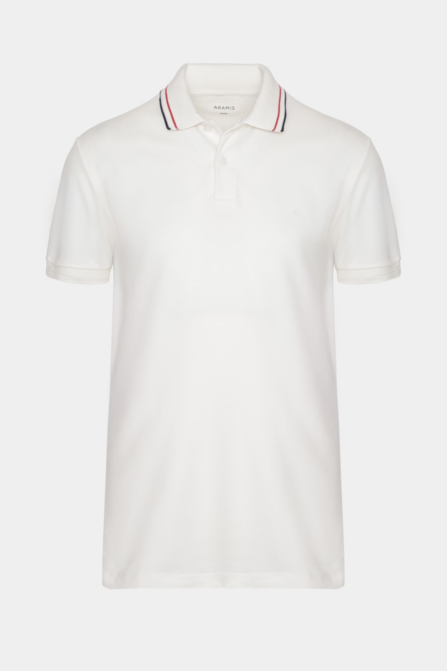 Polo Manga Curta Algodão Piquet Off White — foto 5 de 5