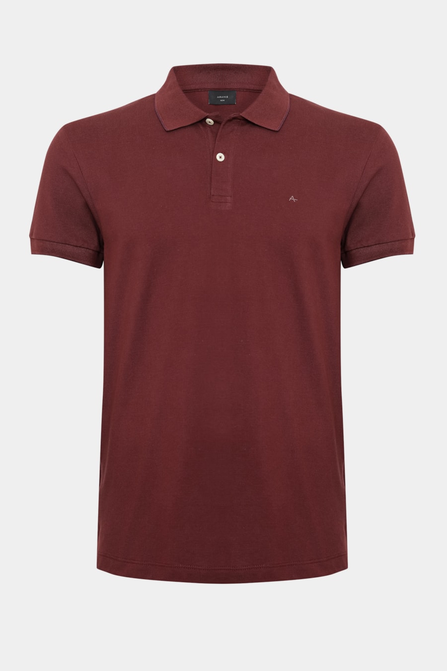 Polo Manga Curta Classic 1 Friso Merlot 119
