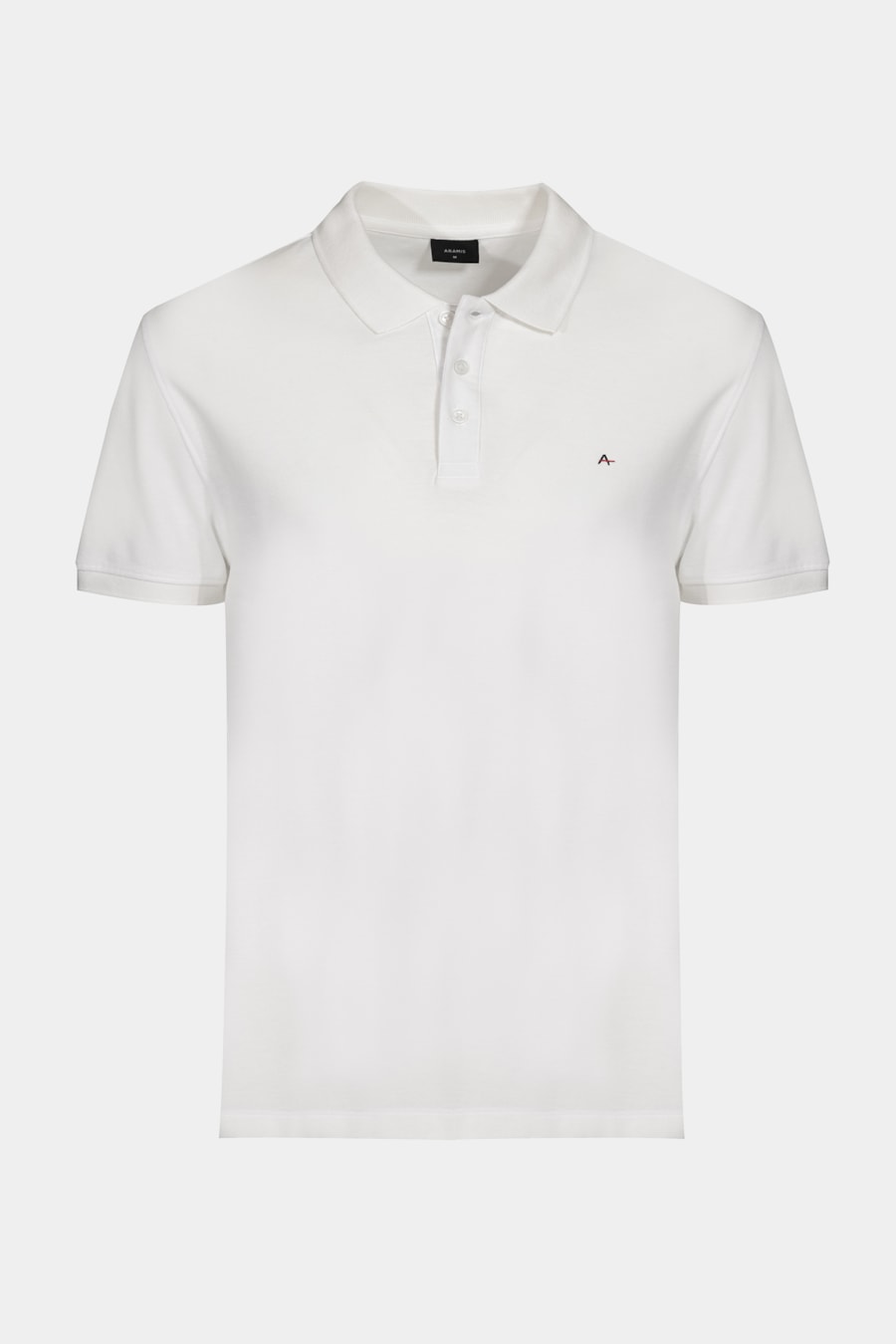 Polo Manga Curta Cotton Piquet Basic Branco — foto 5 de 5