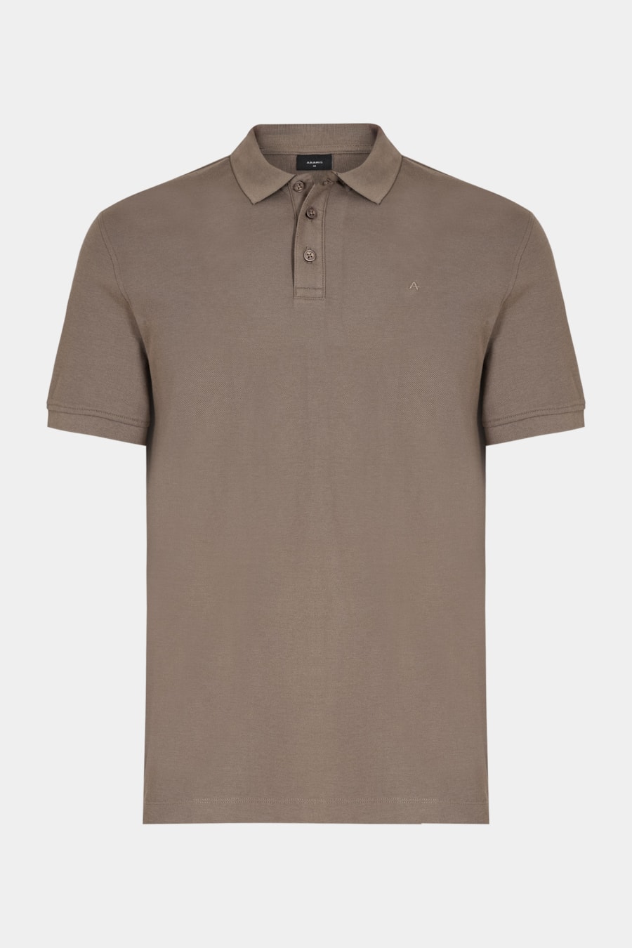 Polo Manga Curta Cotton Piquet Basic Castor — foto 5 de 5