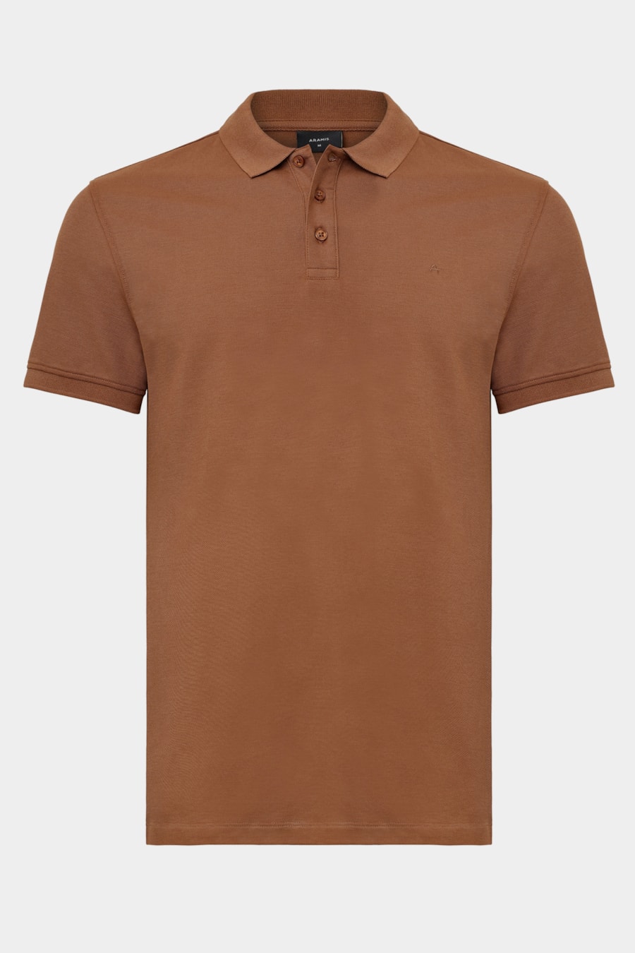 Polo Manga Curta Cotton Piquet Basic Madeira — foto 5 de 5