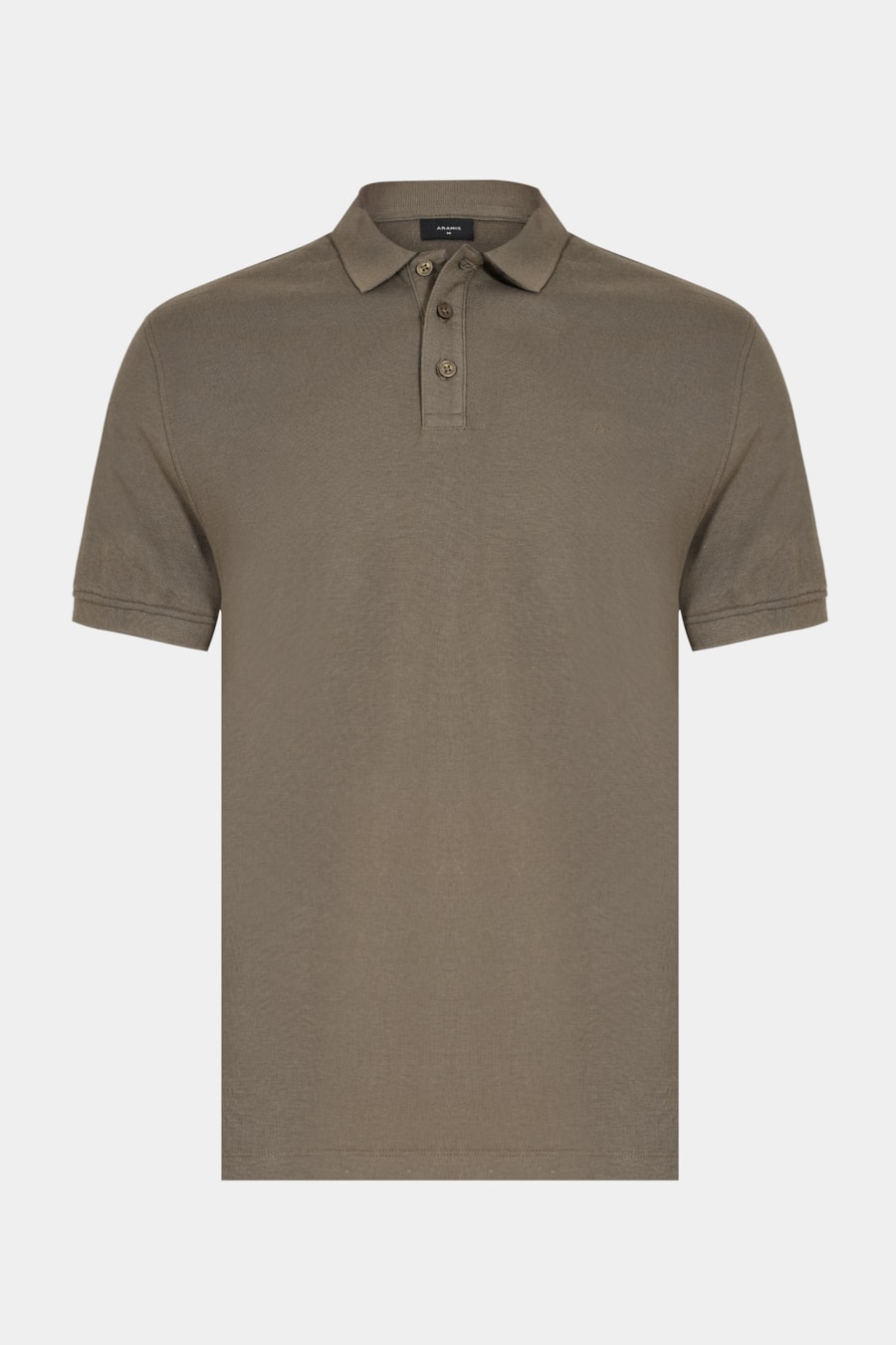 Polo Manga Curta Cotton Piquet Basic Verde Oliva — foto 5 de 5