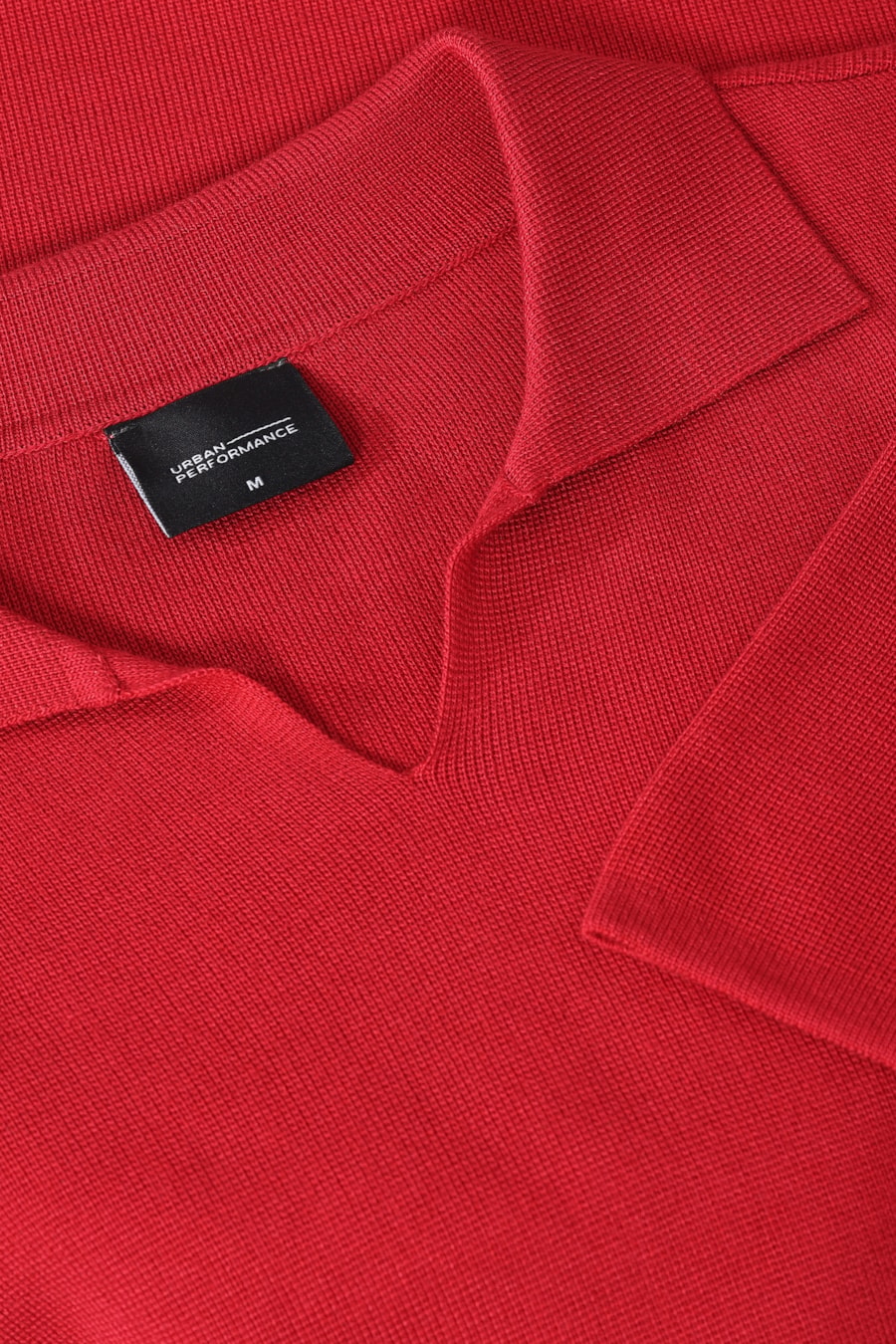 Polo Manga Curta Double Knit Vermelho — foto 6 de 6