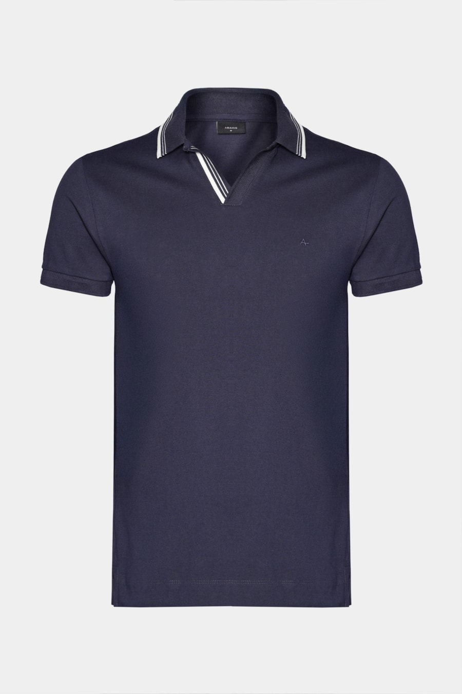 Polo Manga Curta Listras Navy Navy — foto 6 de 6