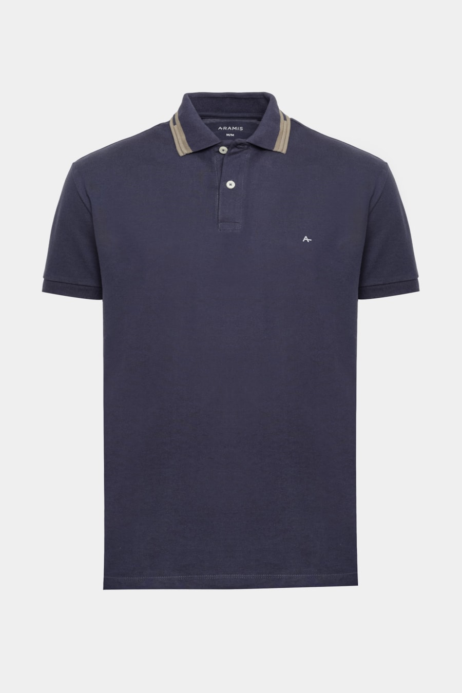 Polo Manga Curta Piquet Navy — foto 5 de 5