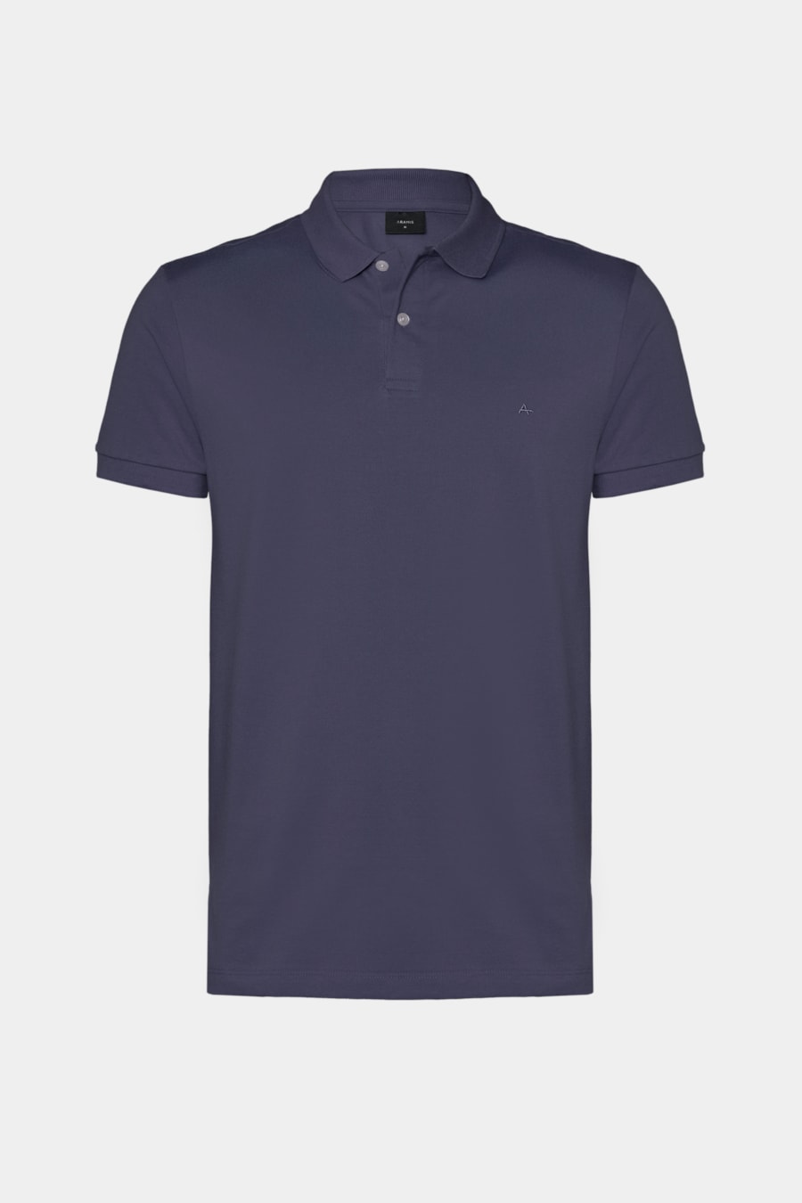 Polo Manga Curta Piquet Peitilho Navy — foto 6 de 6