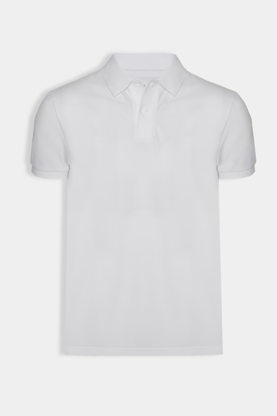 Polo Manga Curta Piquet Silk Tech Branco — foto 5 de 5