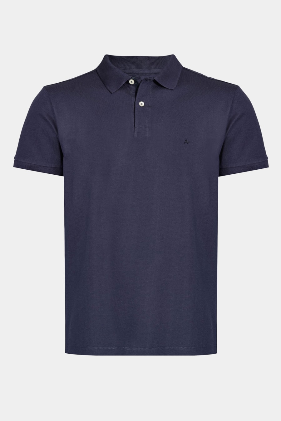 Polo Manga Curta Regular Navy — foto 5 de 5