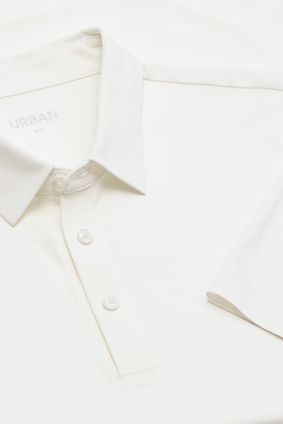 Polo Manga Curta Seamless Off White — foto 6 de 6