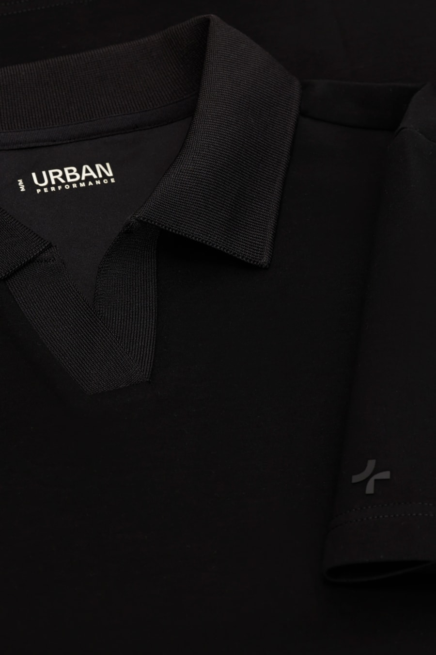 Polo Manga Curta Softprene Preto — foto 6 de 6
