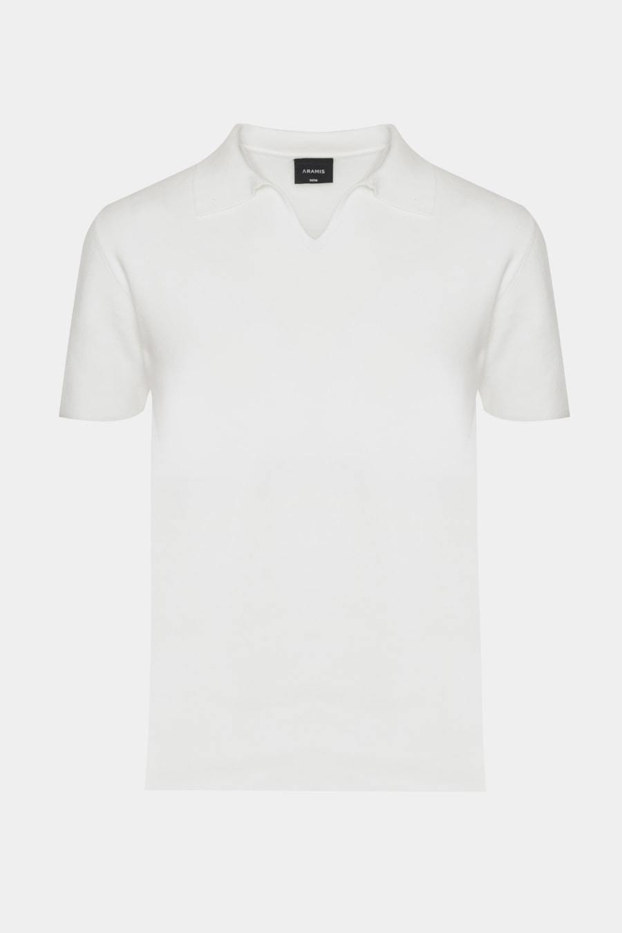 Polo Manga Curta Tricot Seamless Off White — foto 6 de 6