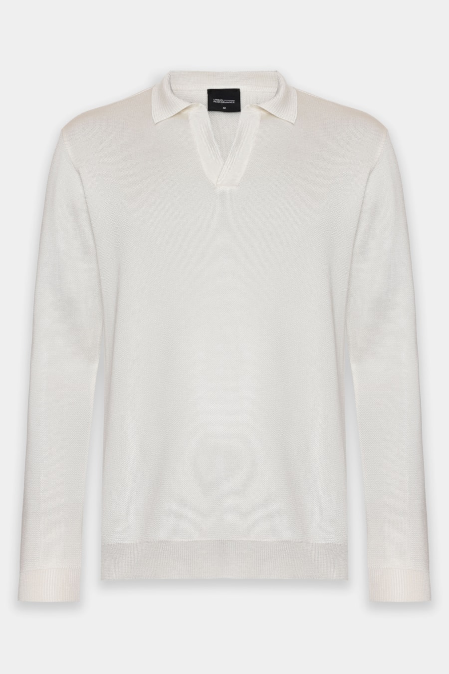 Polo Manga Longa Tricot Flowtech Rayon Branco Polar — foto 5 de 6