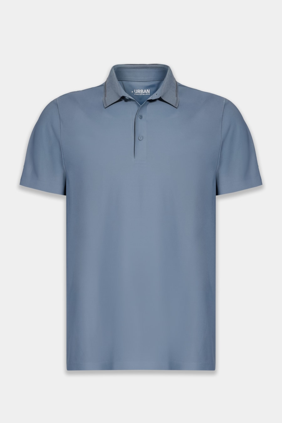 Polo Micro Piquet Bonded Azul Jeans — foto 5 de 5
