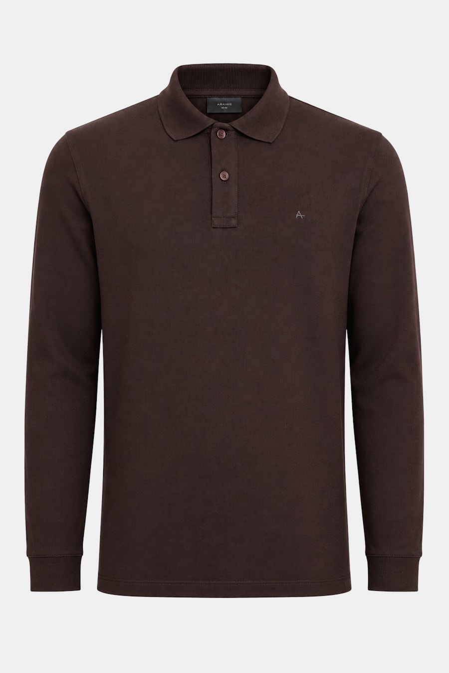 Polo Piquet Manga Longa Espresso 119