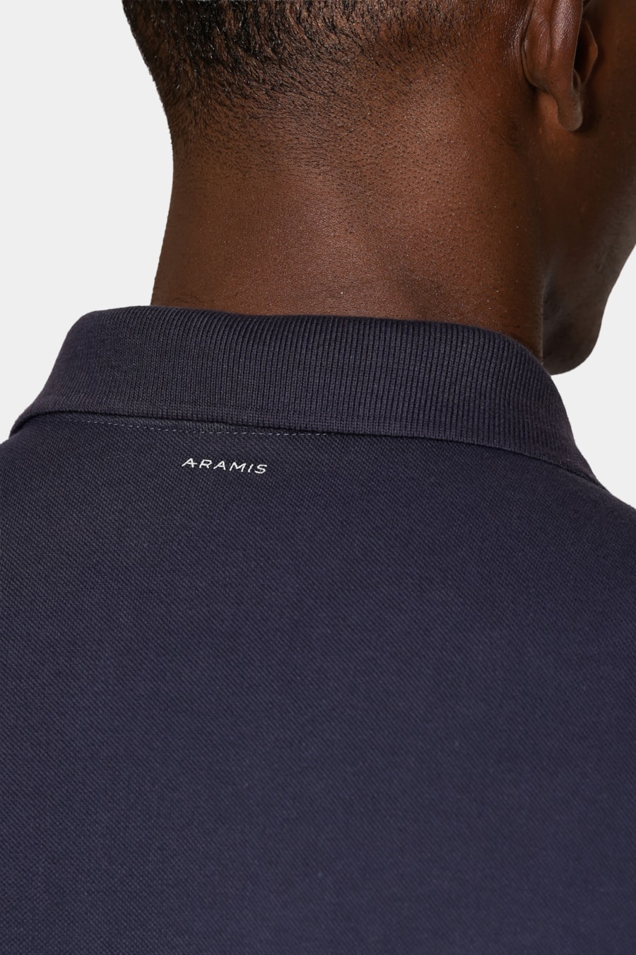 Polo Piquet Manga Longa Navy — foto 4 de 6