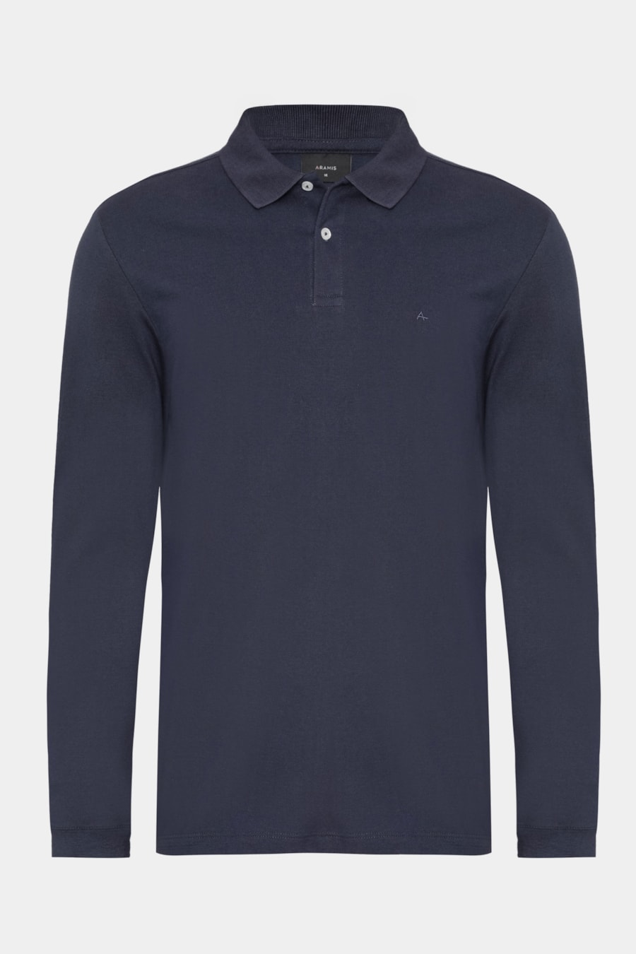 Polo Piquet Manga Longa Navy — foto 6 de 6